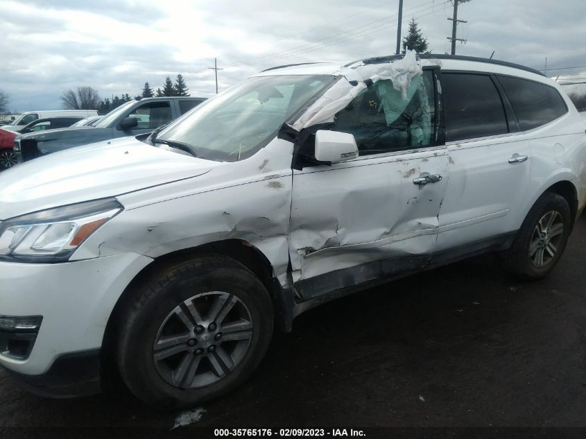 2017 CHEVROLET TRAVERSE LT - 1GNKRGKD5HJ323755