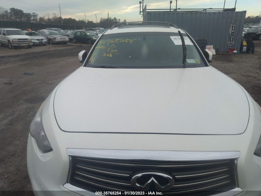 2013 INFINITI FX37 LIMITED EDITION JN8CS1MW0DM171913