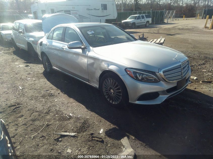 55SWF4KB2FU096396 2015 MERCEDES-BENZ C-CLASS - Image 1