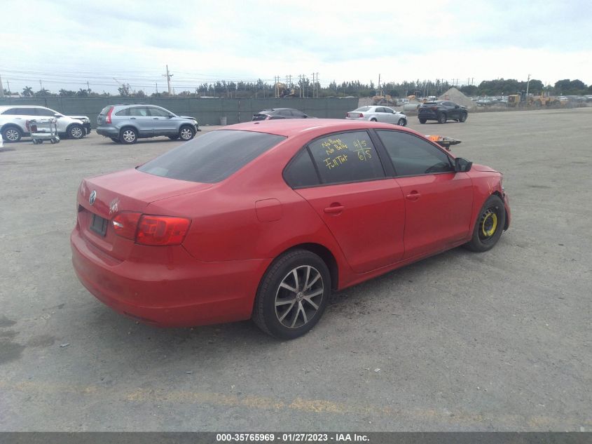 2013 VOLKSWAGEN JETTA SEDAN S 3VW2K7AJ8DM393703