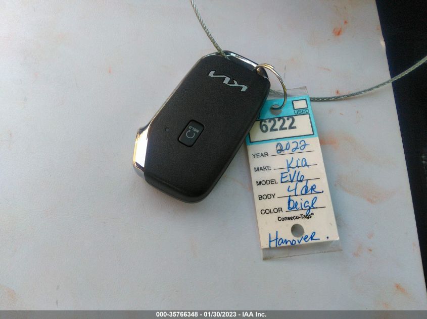 2022 KIA EV6 WIND KNDC34LA3N5062423