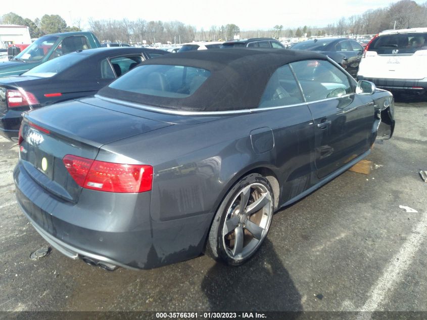 2015 AUDI S5 PREMIUM PLUS WAUCGAFH0FN008555