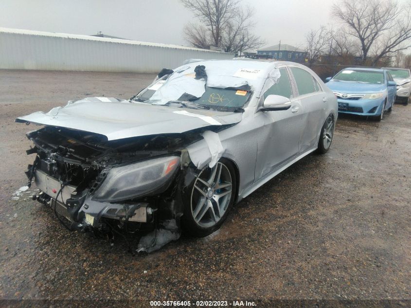 2014 MERCEDES-BENZ S-CLASS S 550 WDDUG8CB0EA009040