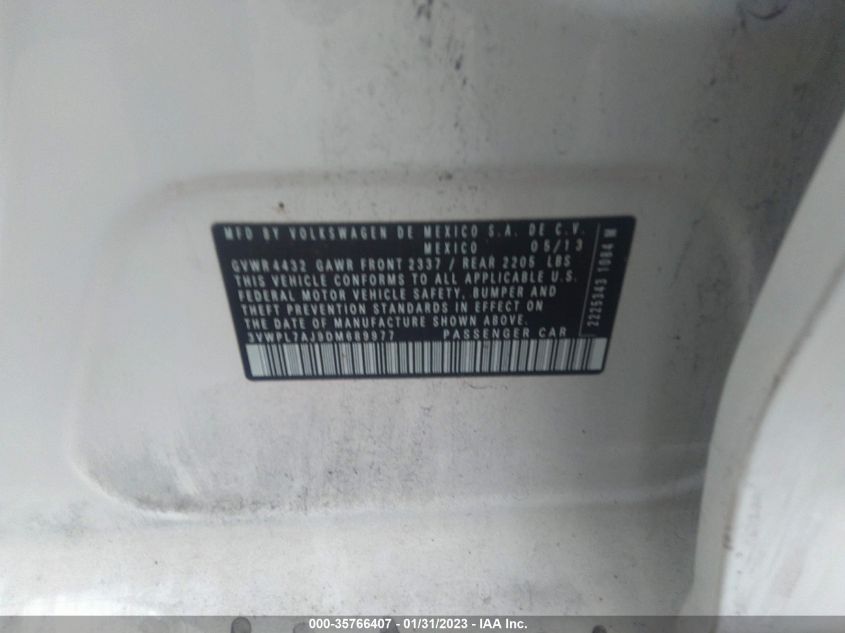 2013 VOLKSWAGEN JETTA SPORTWAGEN TDI - 3VWPL7AJ9DM689977