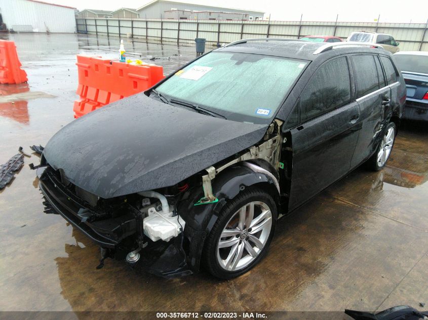 2015 VOLKSWAGEN GOLF SPORTWAGEN TDI SEL 3VWCA7AU2FM500684