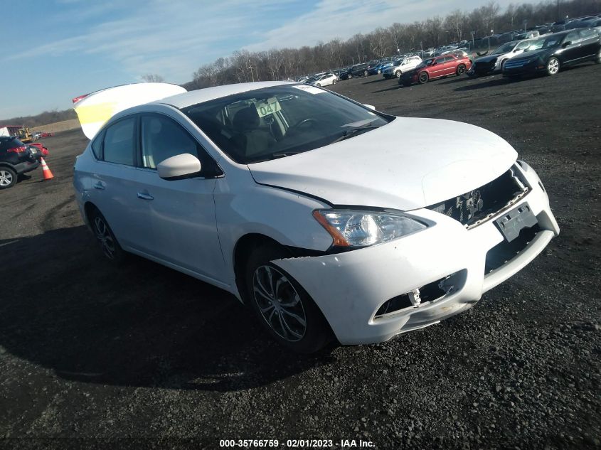 2014 NISSAN SENTRA SV - 3N1AB7APXEY324012