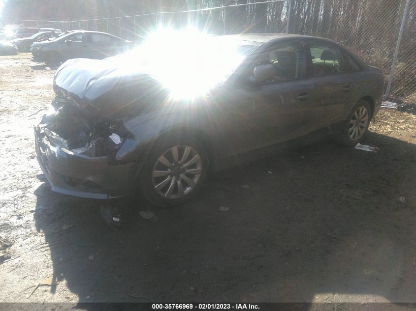 2013 AUDI A4 PREMIUM - WAUBFAFL0DN033018