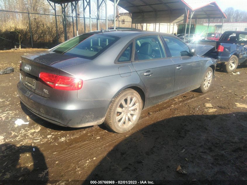 2013 AUDI A4 PREMIUM - WAUBFAFL0DN033018