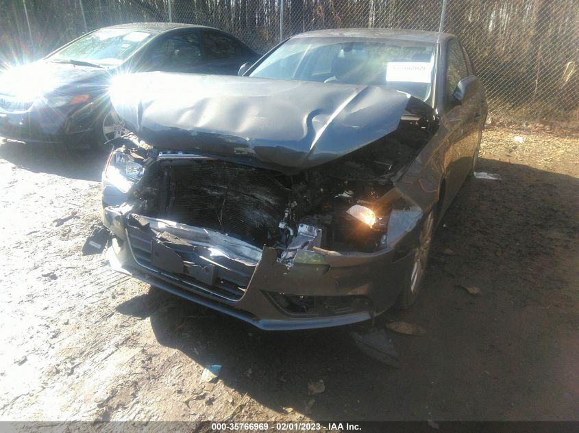 2013 AUDI A4 PREMIUM - WAUBFAFL0DN033018