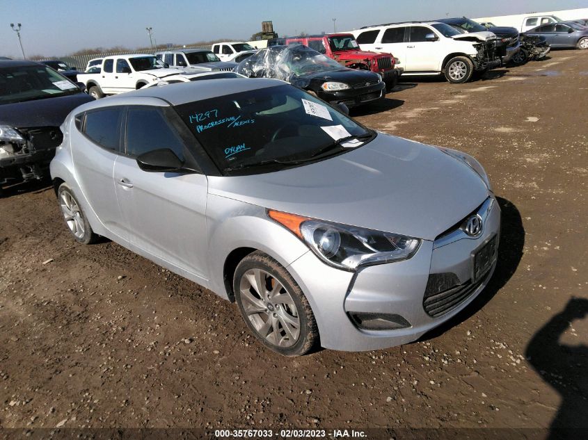 2016 HYUNDAI VELOSTER - KMHTC6AD0GU282230