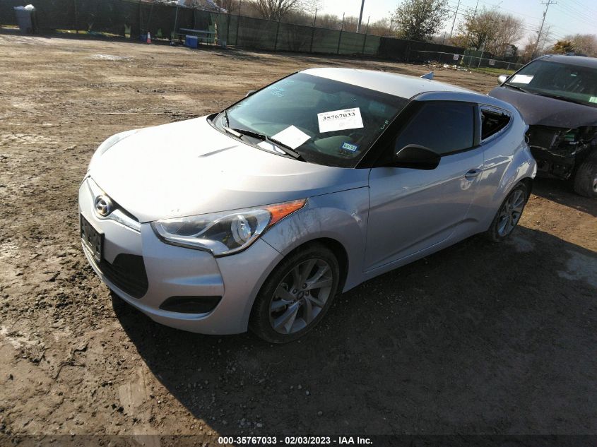 2016 HYUNDAI VELOSTER - KMHTC6AD0GU282230