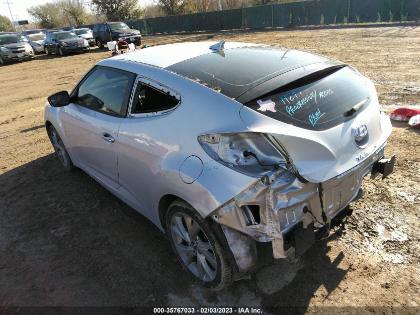 2016 HYUNDAI VELOSTER - KMHTC6AD0GU282230