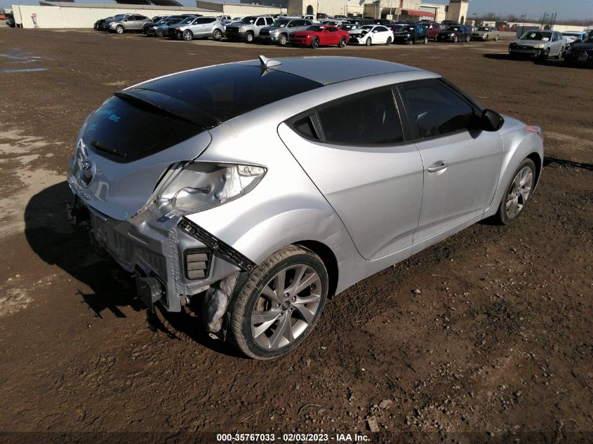 2016 HYUNDAI VELOSTER - KMHTC6AD0GU282230