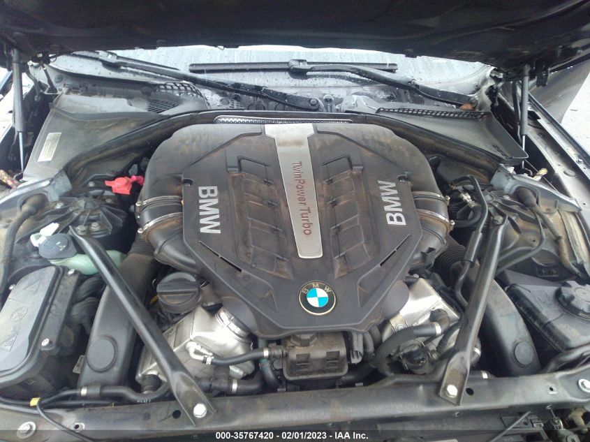 2013 BMW 5 SERIES 550I - WBAFR9C50DDX80704