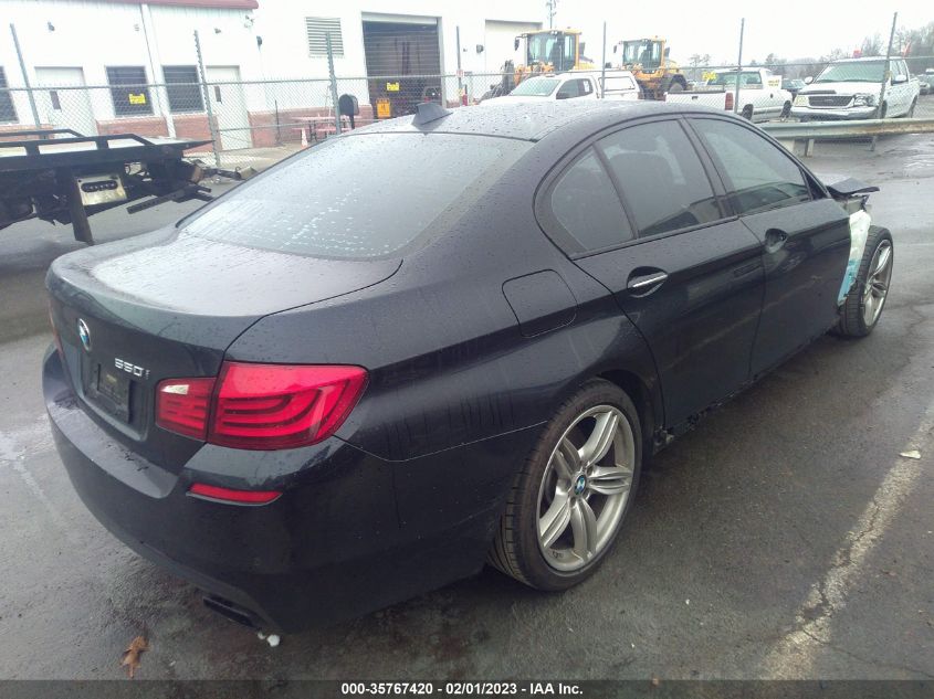 2013 BMW 5 SERIES 550I - WBAFR9C50DDX80704