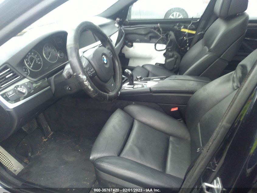 2013 BMW 5 SERIES 550I - WBAFR9C50DDX80704