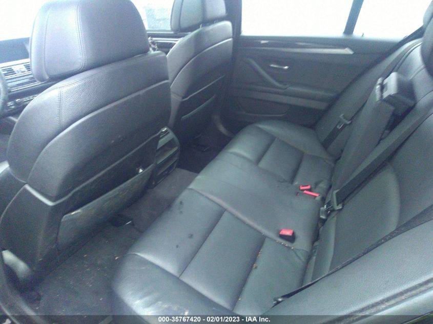 2013 BMW 5 SERIES 550I - WBAFR9C50DDX80704