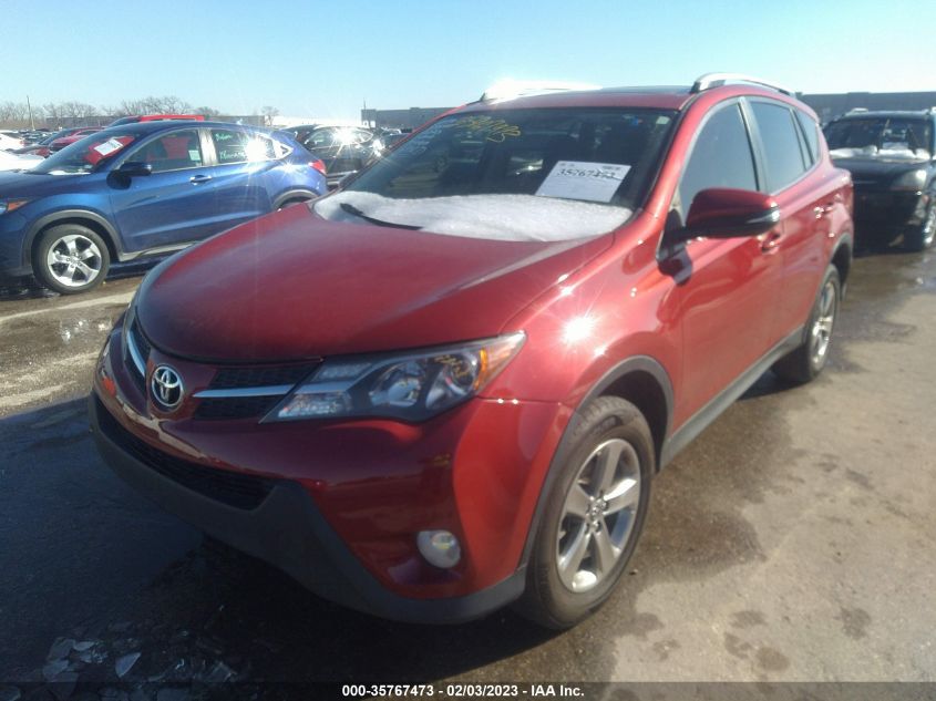 2015 TOYOTA RAV4 XLE - JTMWFREV5FD076560