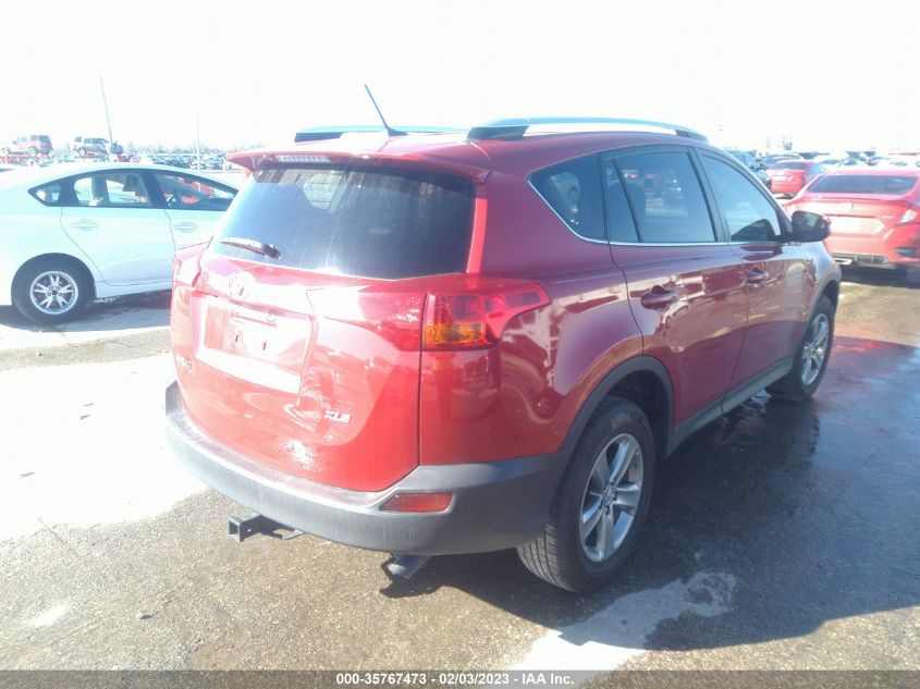2015 TOYOTA RAV4 XLE - JTMWFREV5FD076560