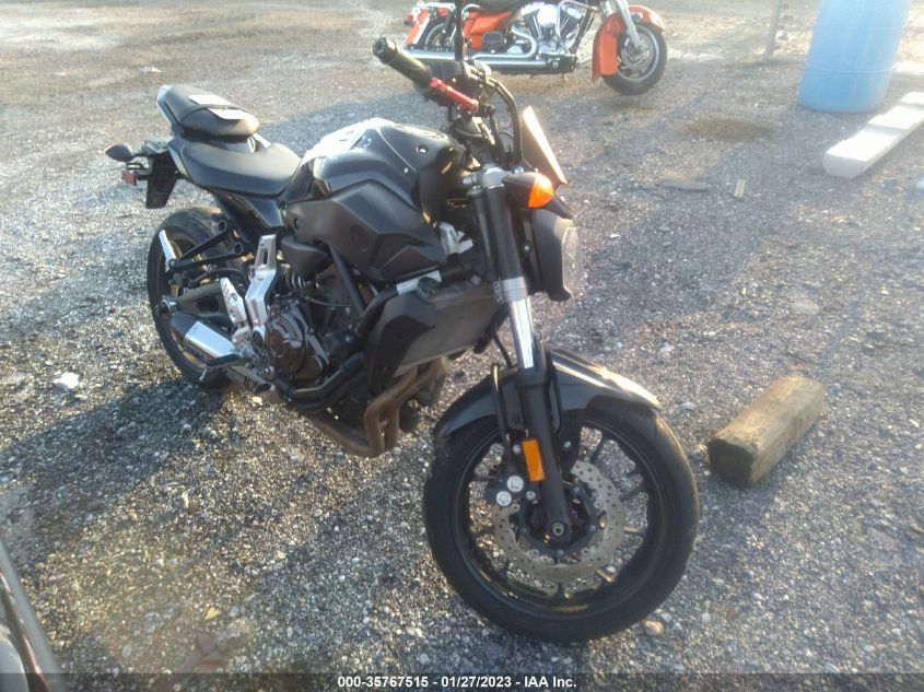 2016 YAMAHA FZ07 JYARM06E5GA006438