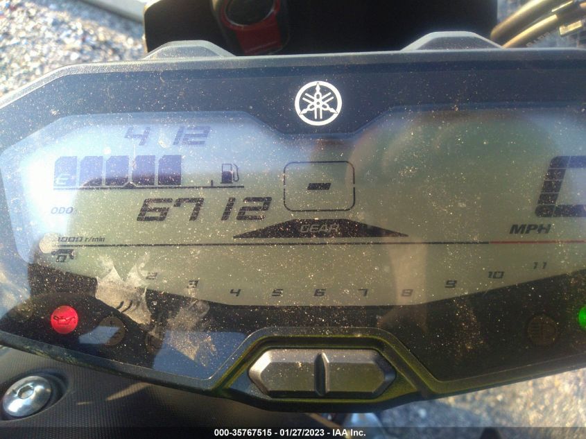 2016 YAMAHA FZ07 JYARM06E5GA006438