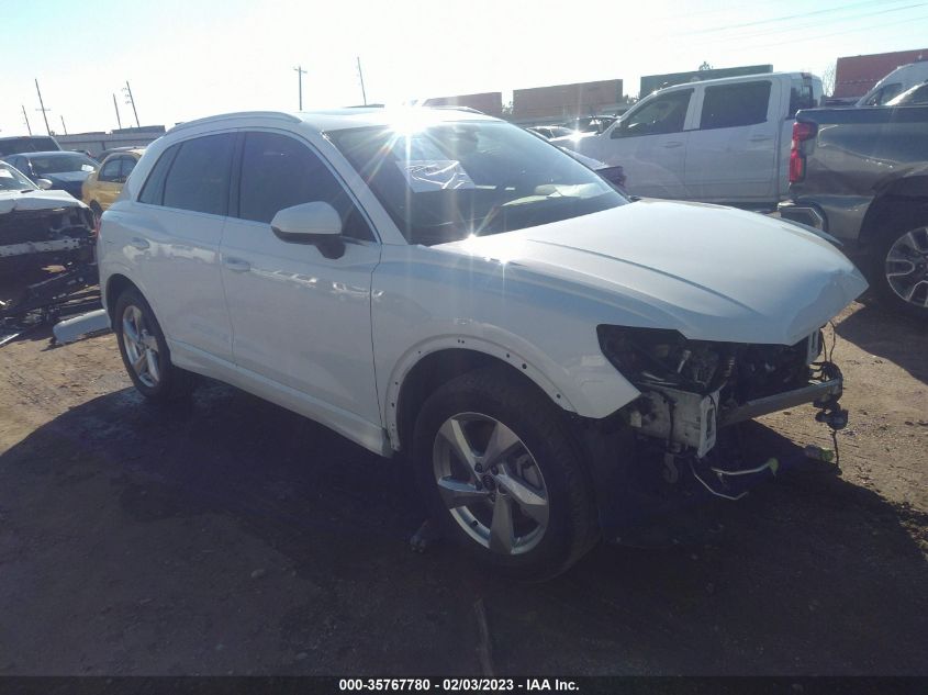 VIN WA1AUCF39M1071929 2021 AUDI Q3 no.1