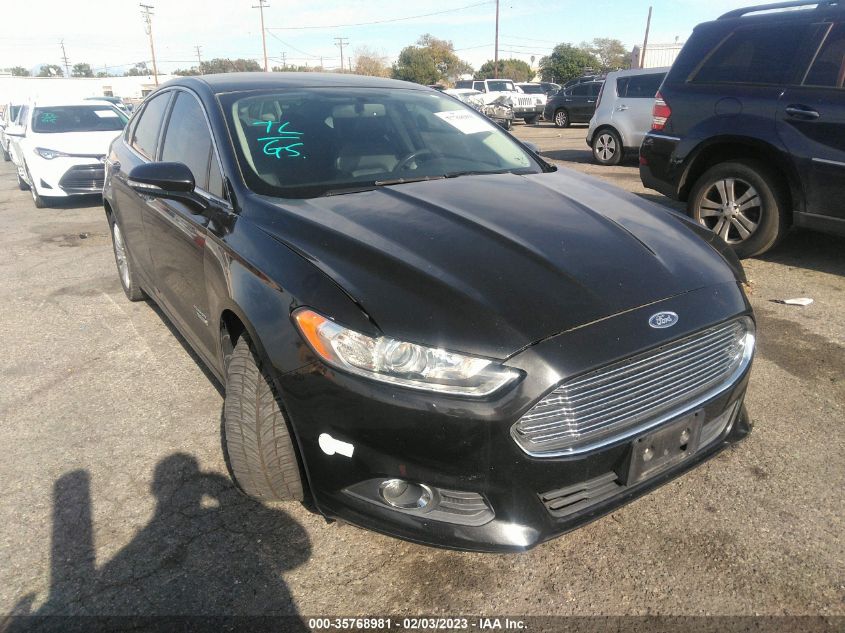 2014 FORD FUSION ENERGI SE LUXURY - 3FA6P0PU9ER383139