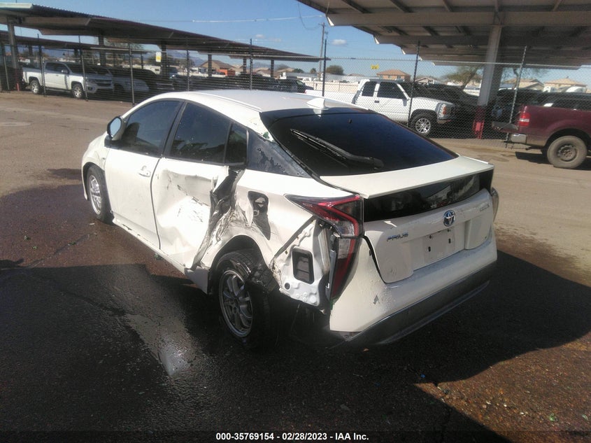 VIN JTDKARFUXH3036244 2017 TOYOTA PRIUS TWO/TWO ECO/THREE