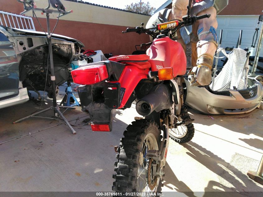 2021 HONDA XR650 L JH2RD0612MK900072