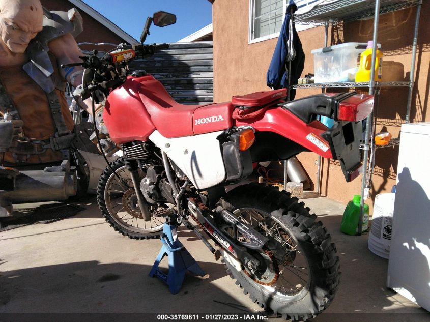 2021 HONDA XR650 L JH2RD0612MK900072