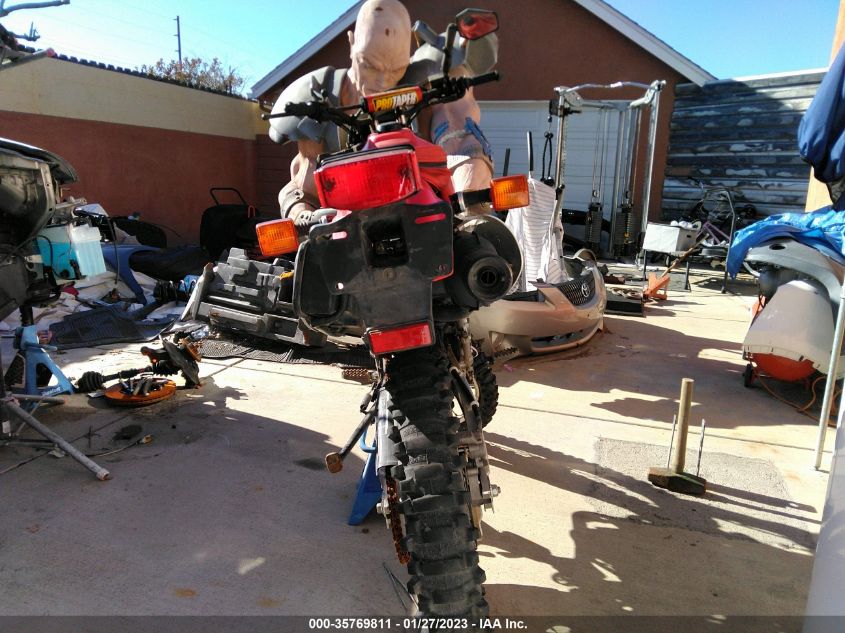 2021 HONDA XR650 L JH2RD0612MK900072