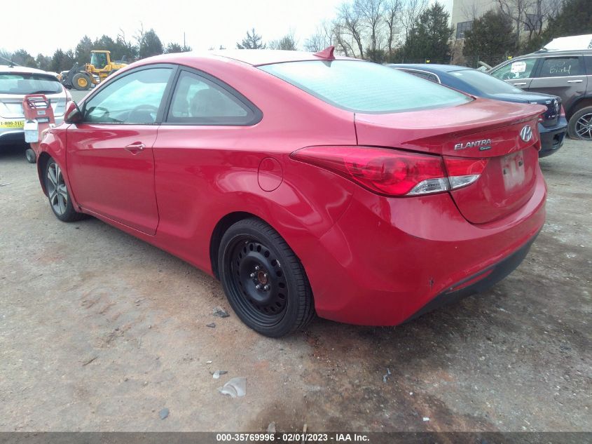2013 HYUNDAI ELANTRA COUPE SE KMHDH6AE4DU006868