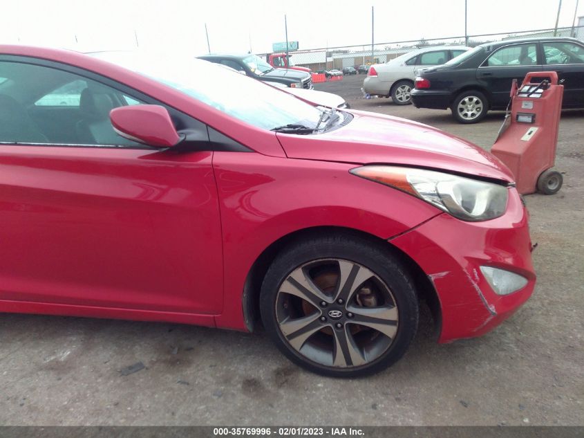 2013 HYUNDAI ELANTRA COUPE SE KMHDH6AE4DU006868