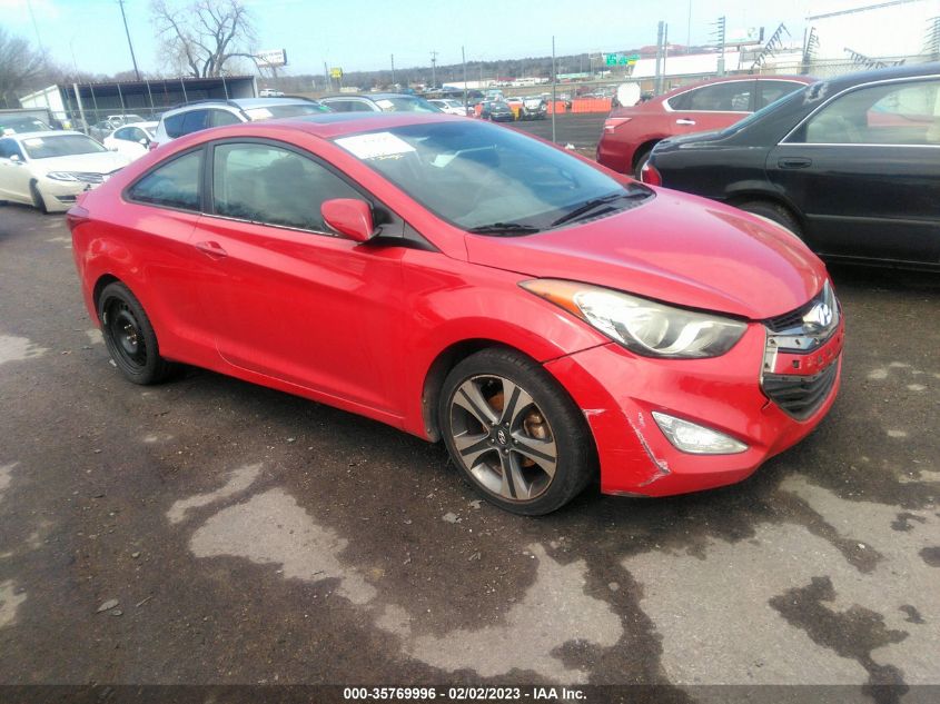 2013 HYUNDAI ELANTRA COUPE SE - KMHDH6AE4DU006868