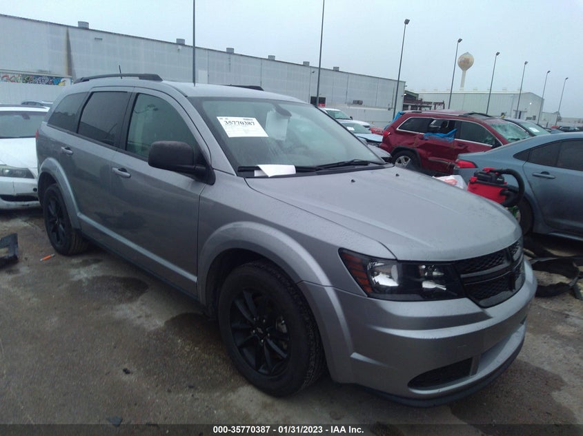 VIN 3C4PDCAB7LT273531 2020 DODGE JOURNEY SE VALUE