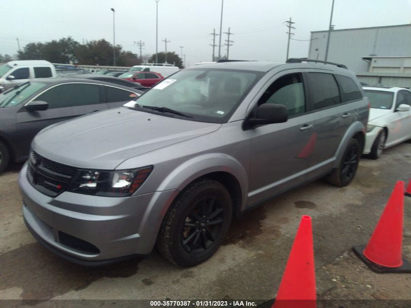VIN 3C4PDCAB7LT273531 2020 DODGE JOURNEY SE VALUE