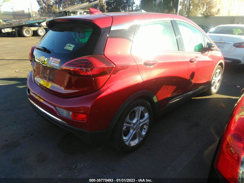 2019 CHEVROLET BOLT EV LT 1G1FY6S00K4104544