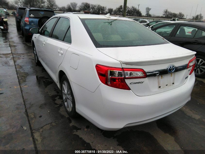 2014 TOYOTA CAMRY HYBRID LE/XLE/SE LIMITED EDITION 4T1BD1FK6EU106024