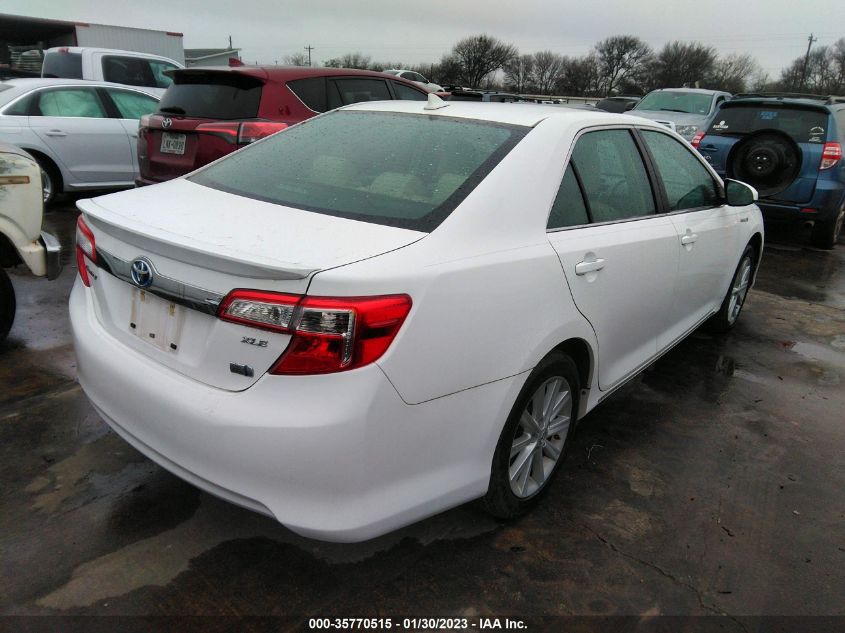 2014 TOYOTA CAMRY HYBRID LE/XLE/SE LIMITED EDITION 4T1BD1FK6EU106024