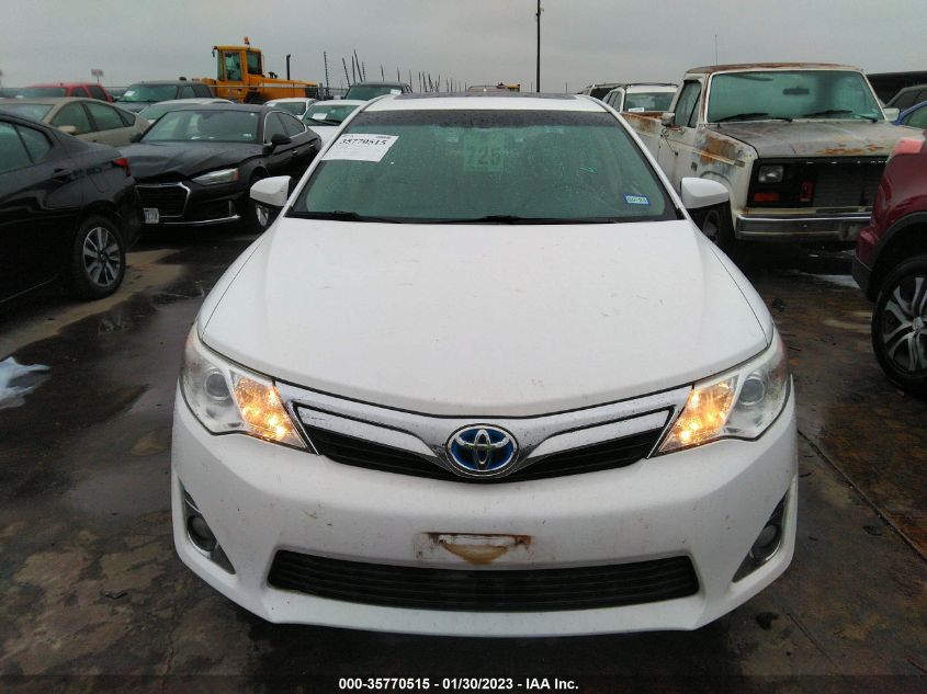 2014 TOYOTA CAMRY HYBRID LE/XLE/SE LIMITED EDITION 4T1BD1FK6EU106024