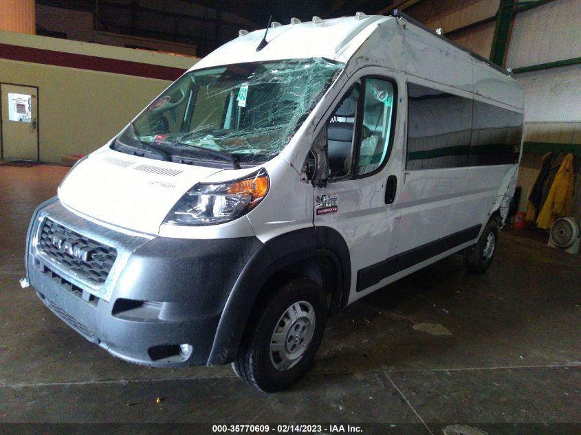 2022 RAM PROMASTER WINDOW VAN 3C6LRVPG8NE116460