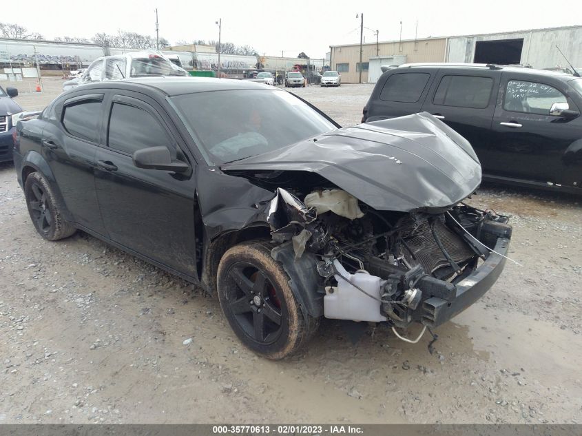 2013 DODGE AVENGER SE - 1C3CDZAB1DN514569