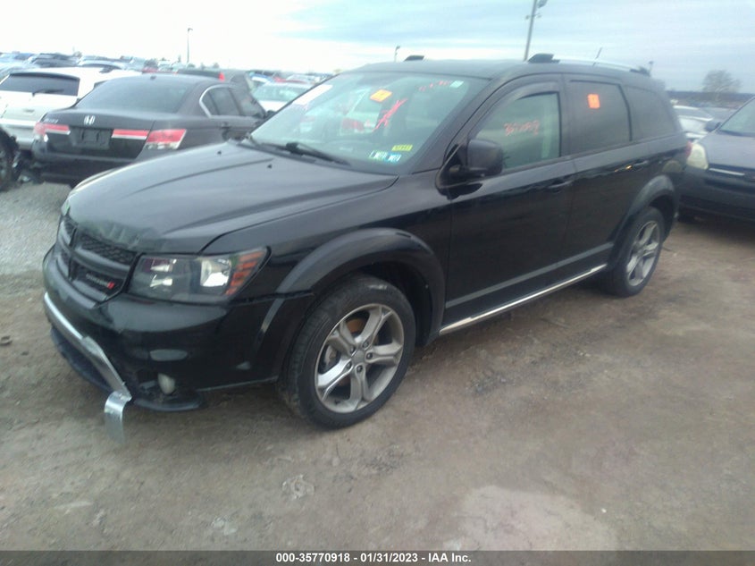 VIN 3C4PDCGG9HT507176 2017 DODGE JOURNEY CROSSROAD