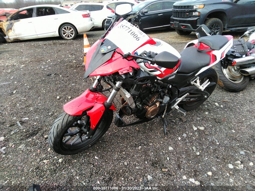 VIN MLHPC4416J5500018 2018 HONDA CBR500 R