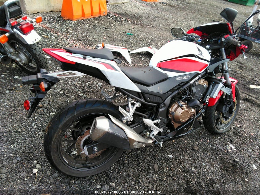 VIN MLHPC4416J5500018 2018 HONDA CBR500 R