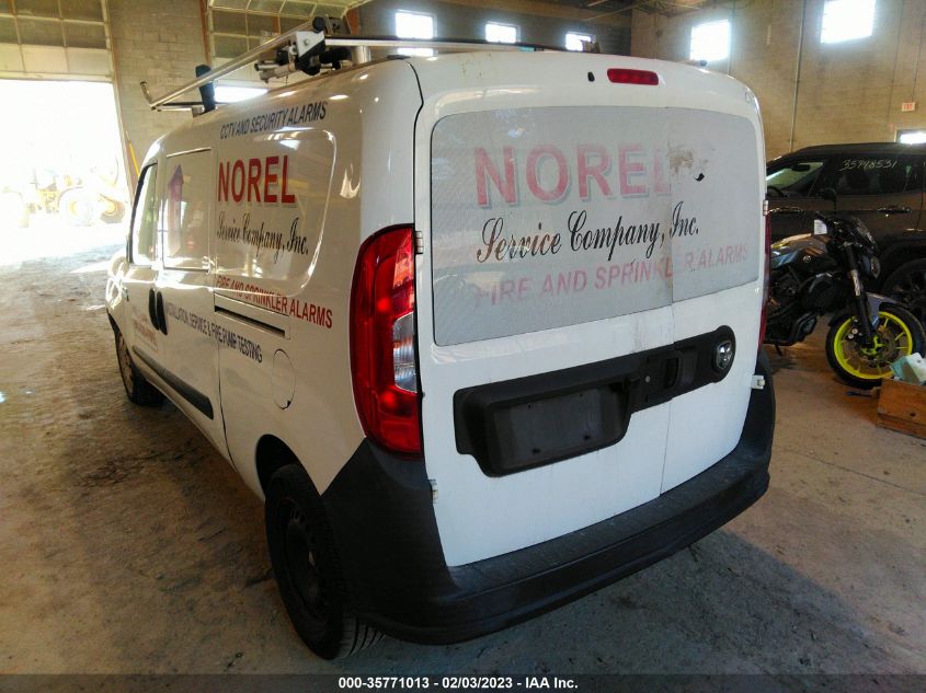 2015 RAM PROMASTER CITY CARGO VAN TRADESMAN ZFBERFAT7F6A01844