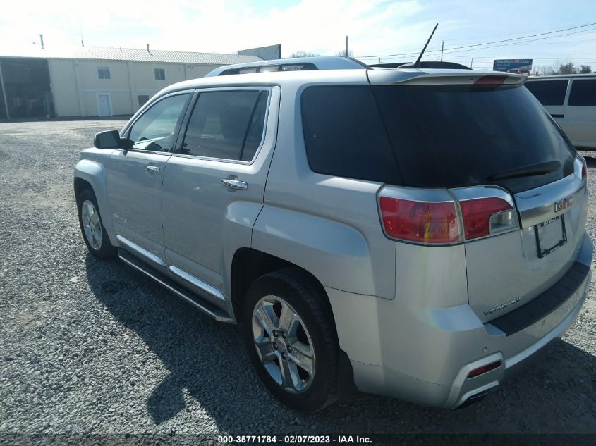 2013 GMC TERRAIN DENALI 2GKALYEK3D6201302