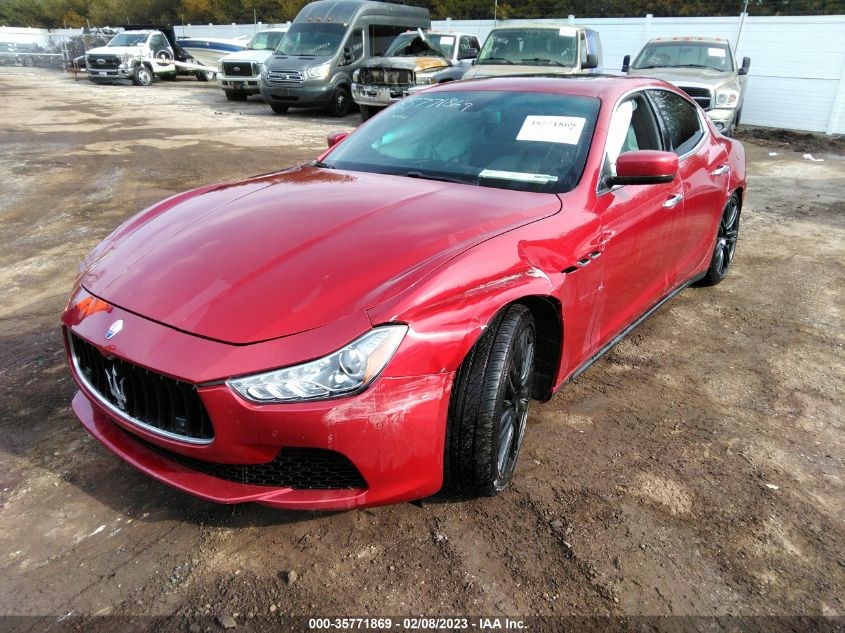 2015 MASERATI GHIBLI S Q4 ZAM57RTA5F1143289