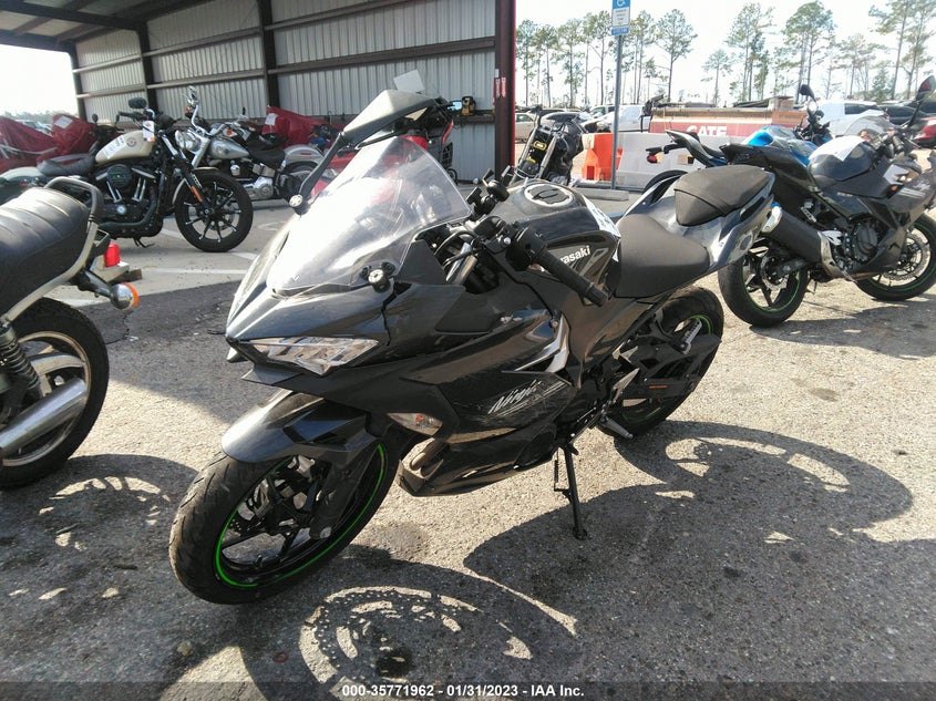 VIN JKAEXKH12NDAH5155 2022 KAWASAKI EX400