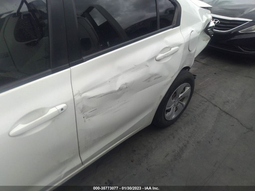 2013 HONDA CIVIC SDN LX 19XFB2F51DE267163